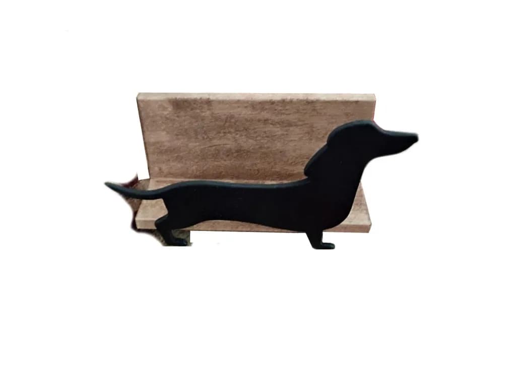 Dachshund Bench Silhouette