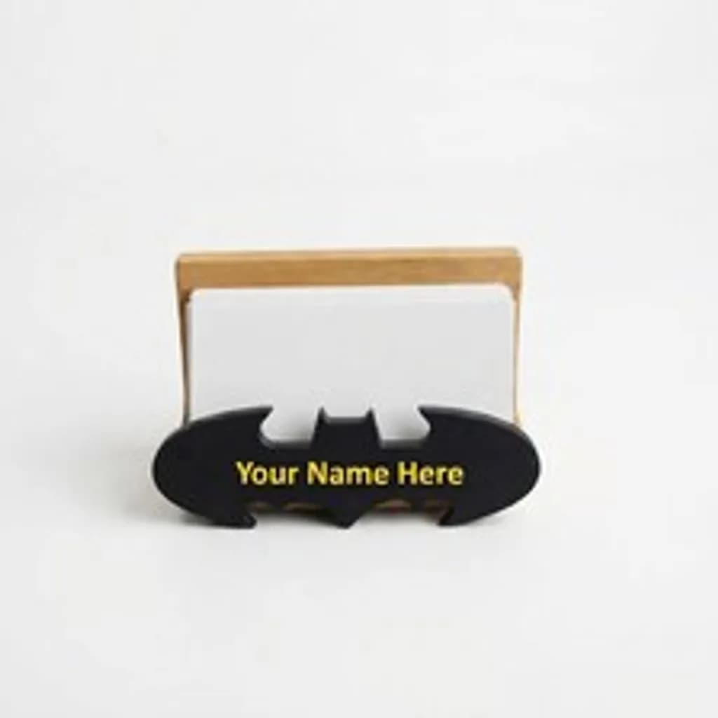 Batman Name Plaque