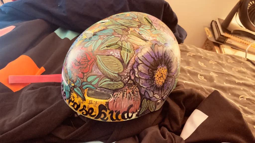 Botanical Helmet Garden