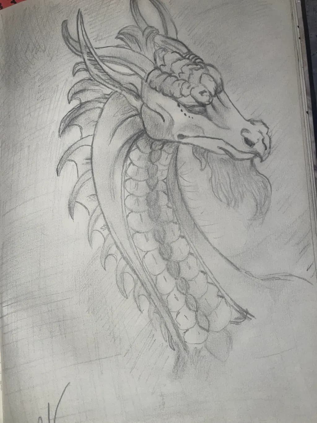 Dragon in Profile