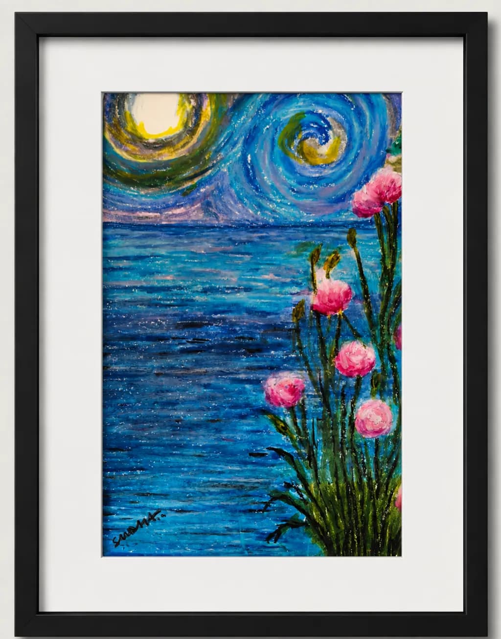 Moonlit Water Garden
