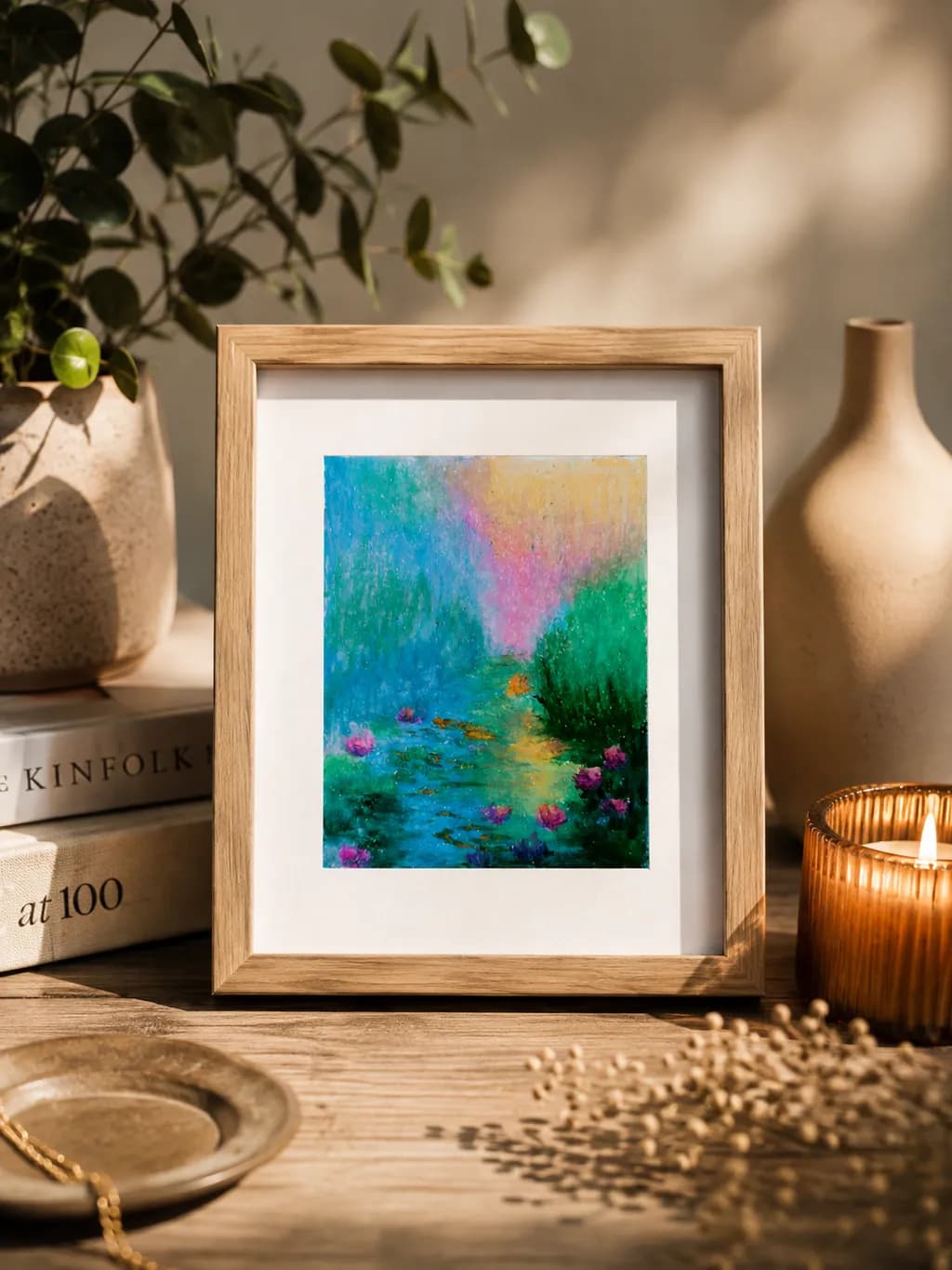 Garden Pond in Bloom