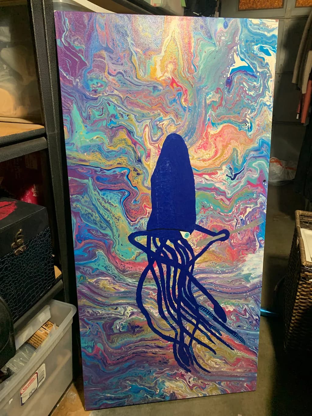 Indigo Jellyfish Drift