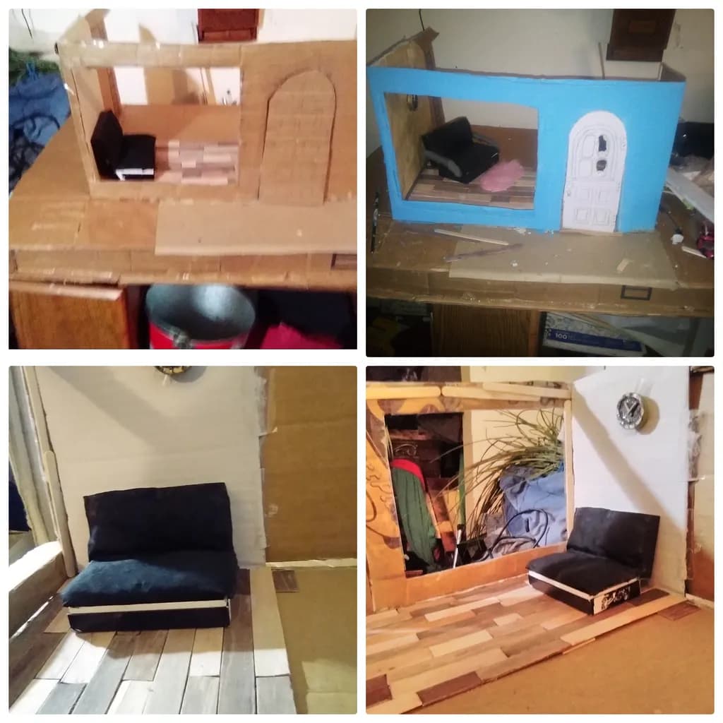 Handcrafted Miniature House