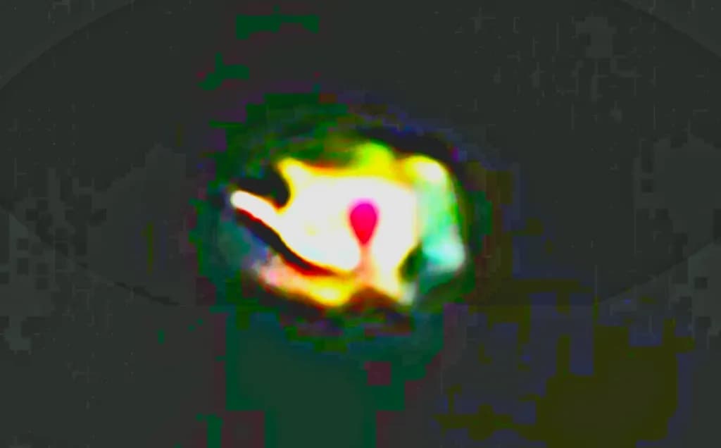 Pixelated Frog Glow
