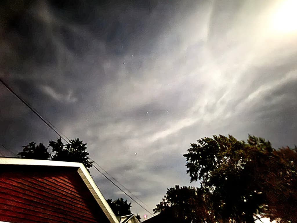 Stormlit Rooftops