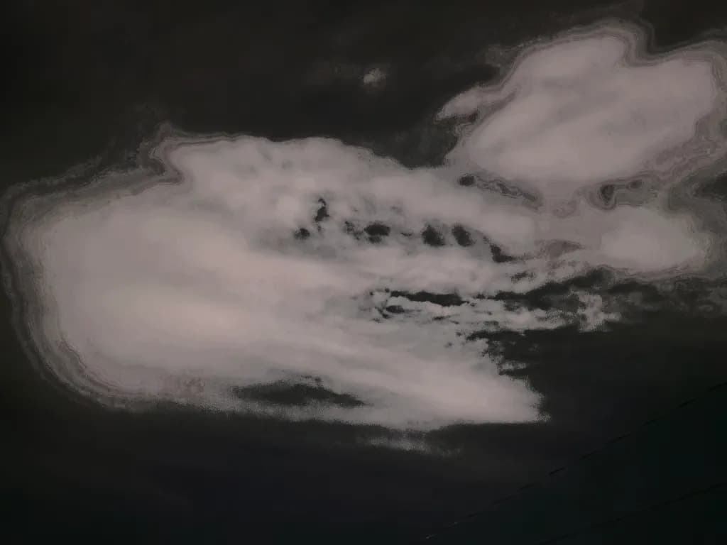 Monochrome Storm Clouds