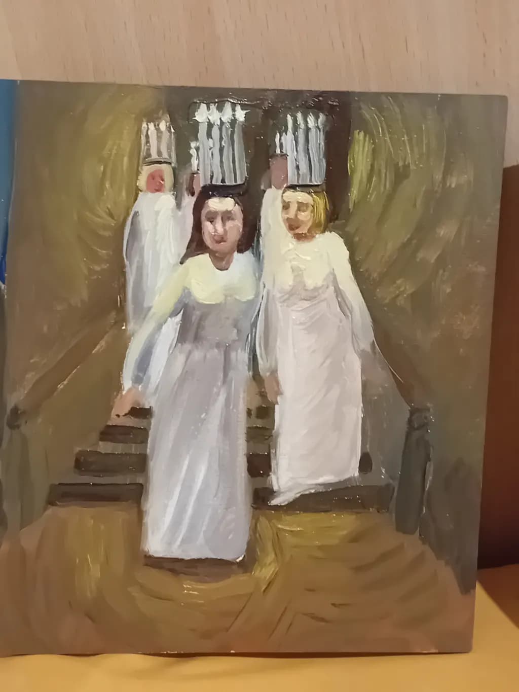 Girls on the Staircase