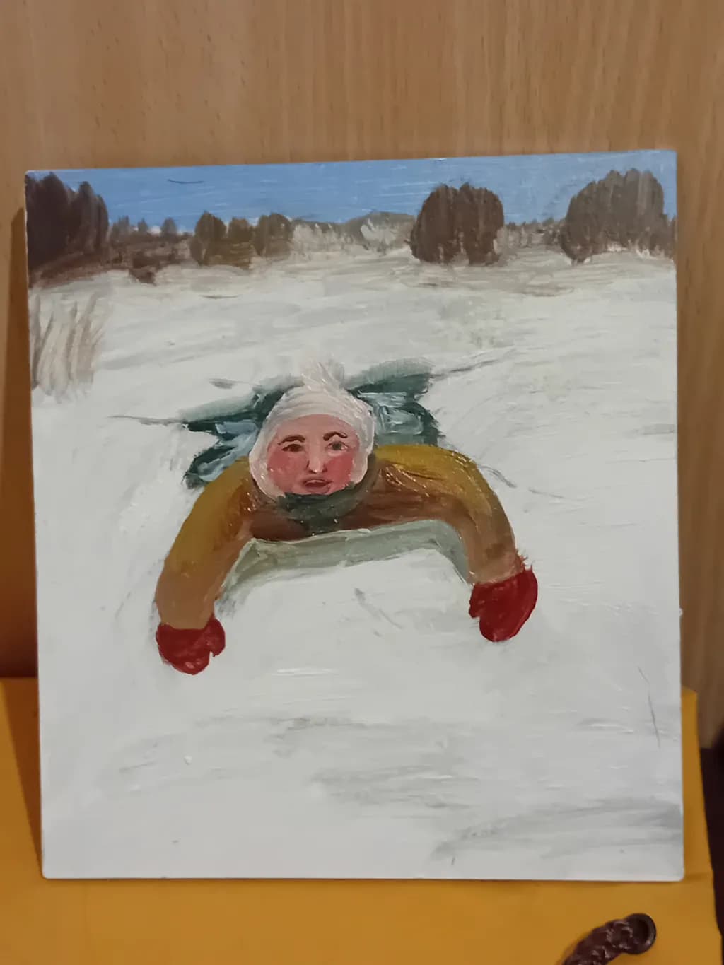 Snowbound Sledder