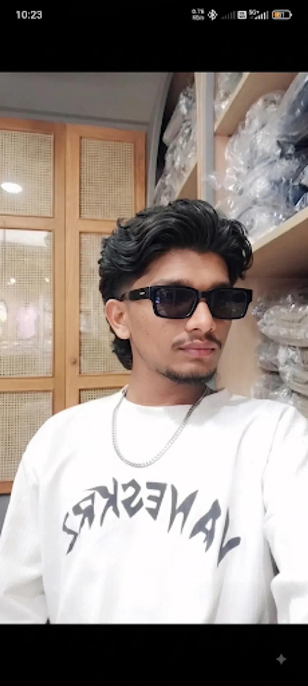 Glamour Portrait in Sunglasses