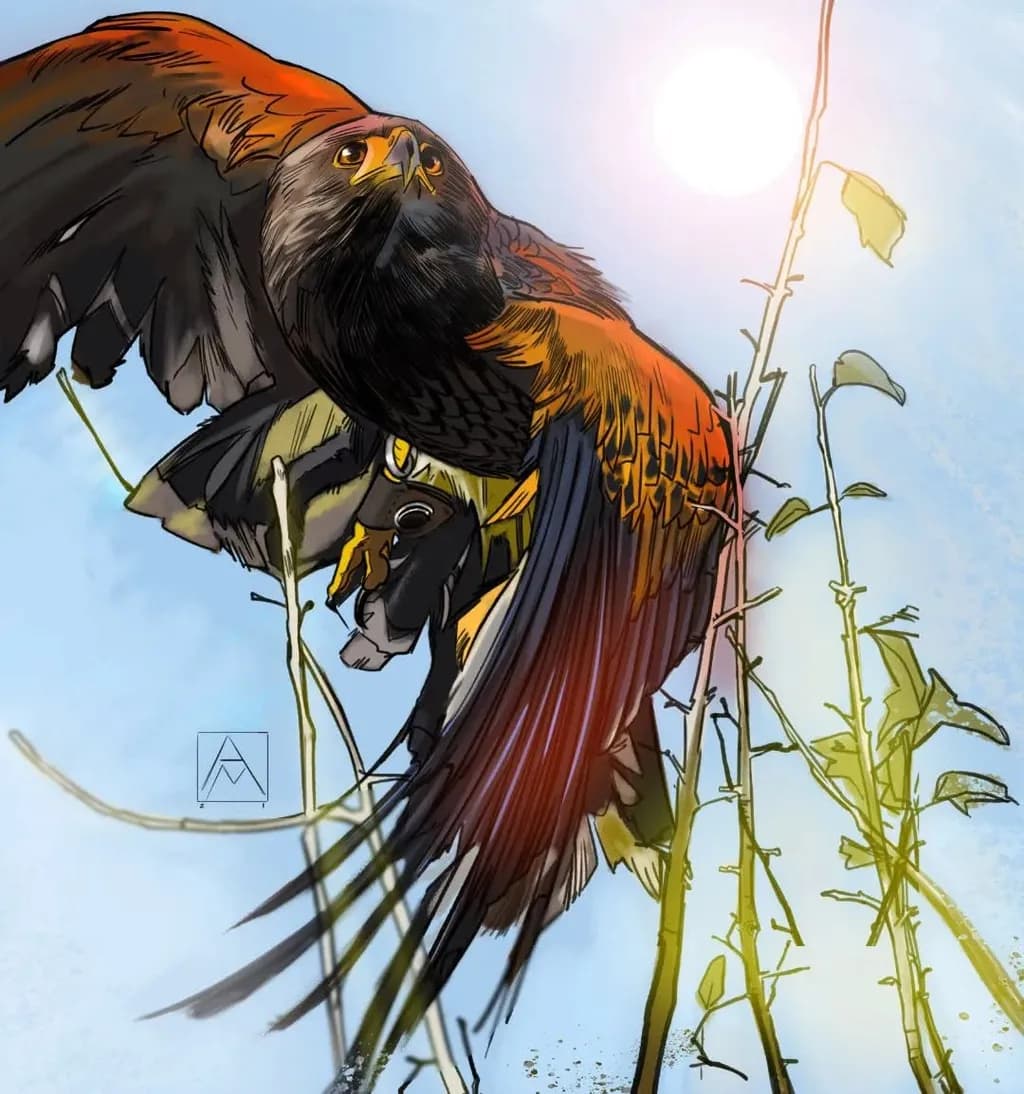 Raptor at the Post