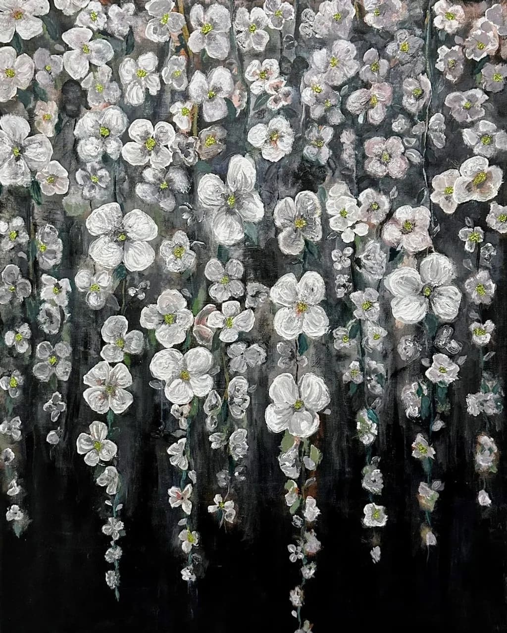 White Blossom Cascade