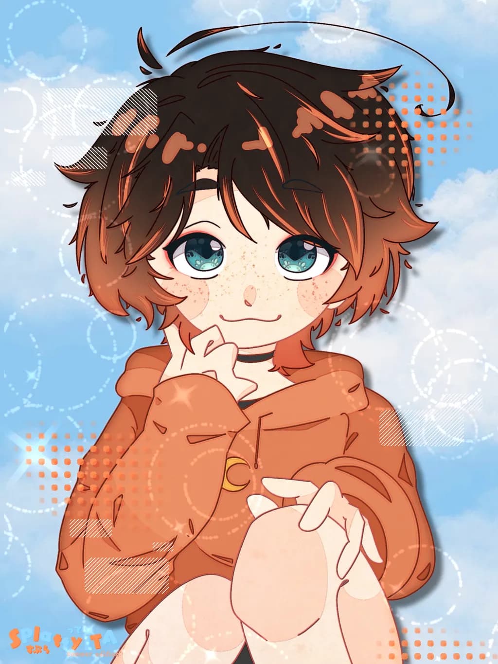 Autumn Anime Portrait