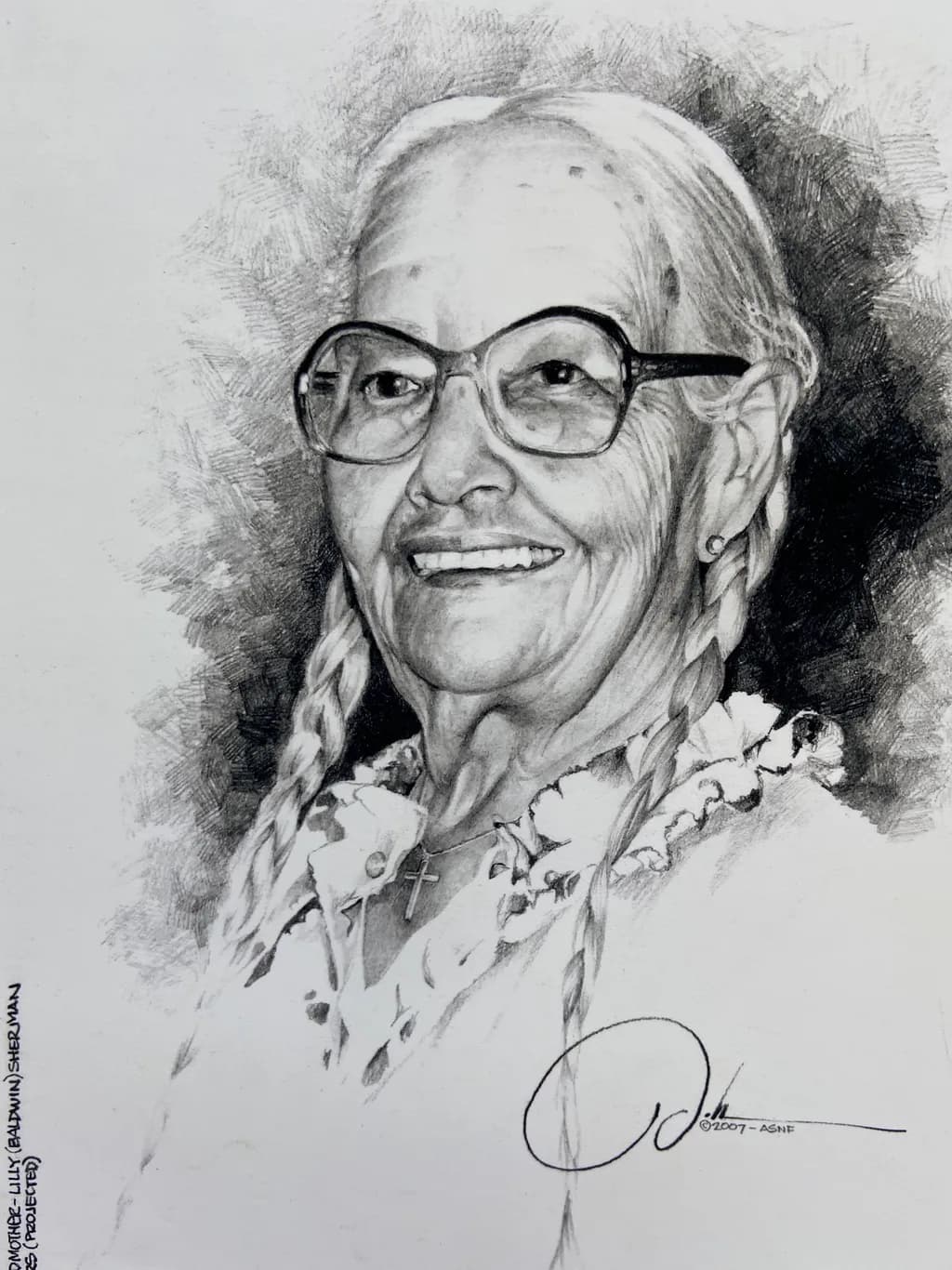 Braided Smile Portrait