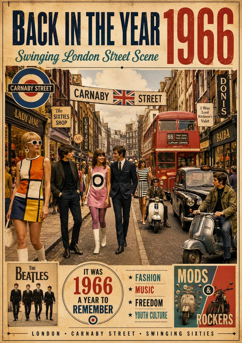 Swinging London 1966