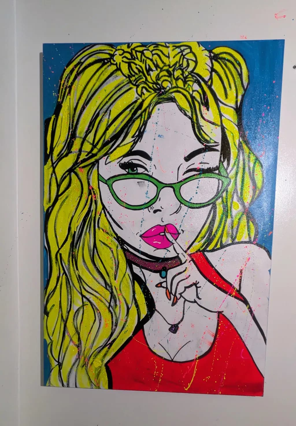 Red Lipstick Portrait