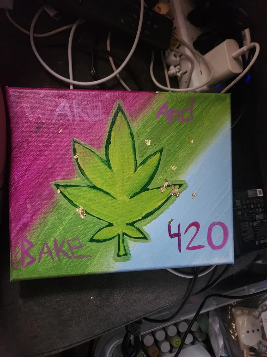Bake and 420 Leaf Art