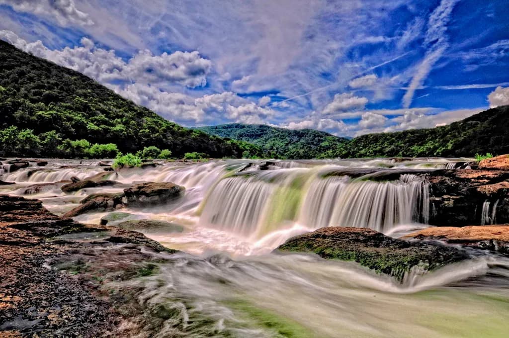 Cascading River Hills
