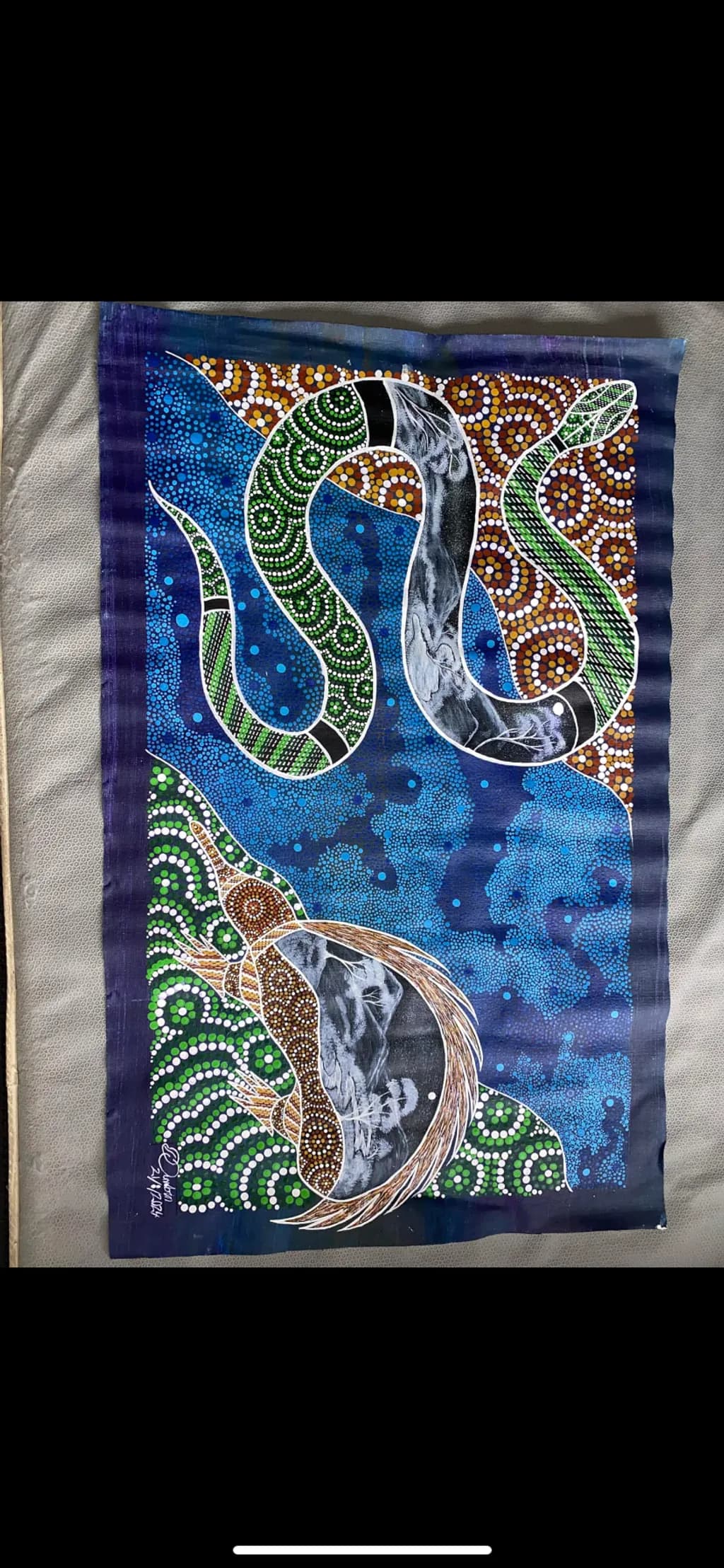Dotwork Serpent and Seedpod