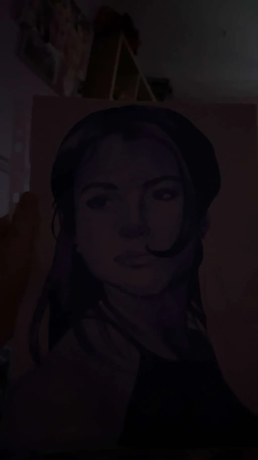 Shadowed Portrait