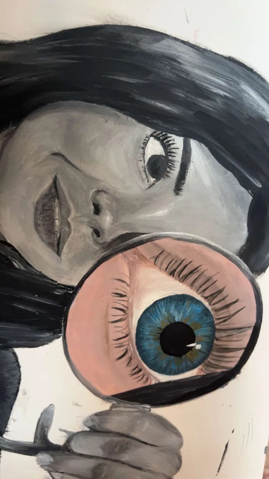 Blue-Eyed Embrace