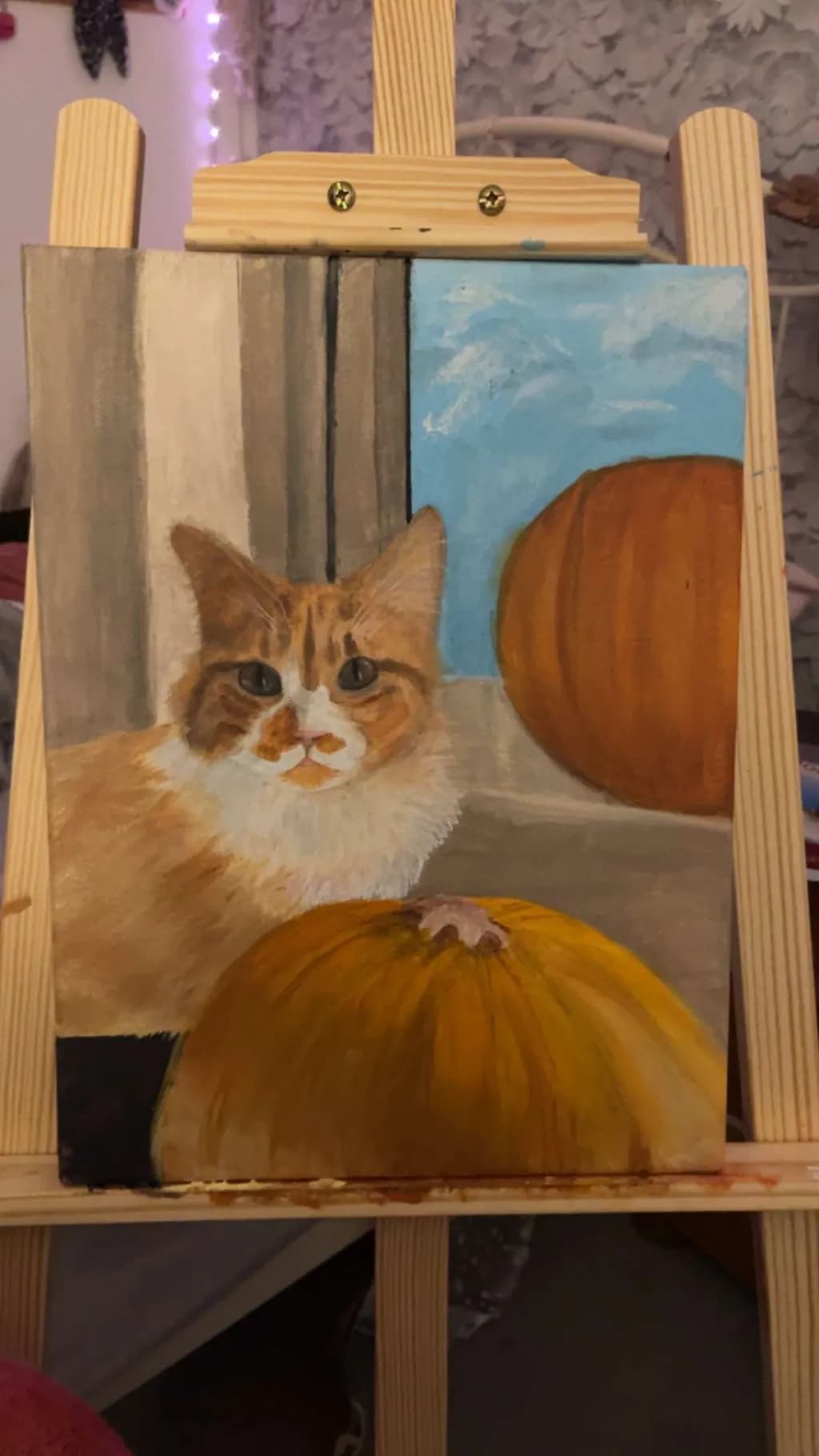 Pumpkin Cat Harvest