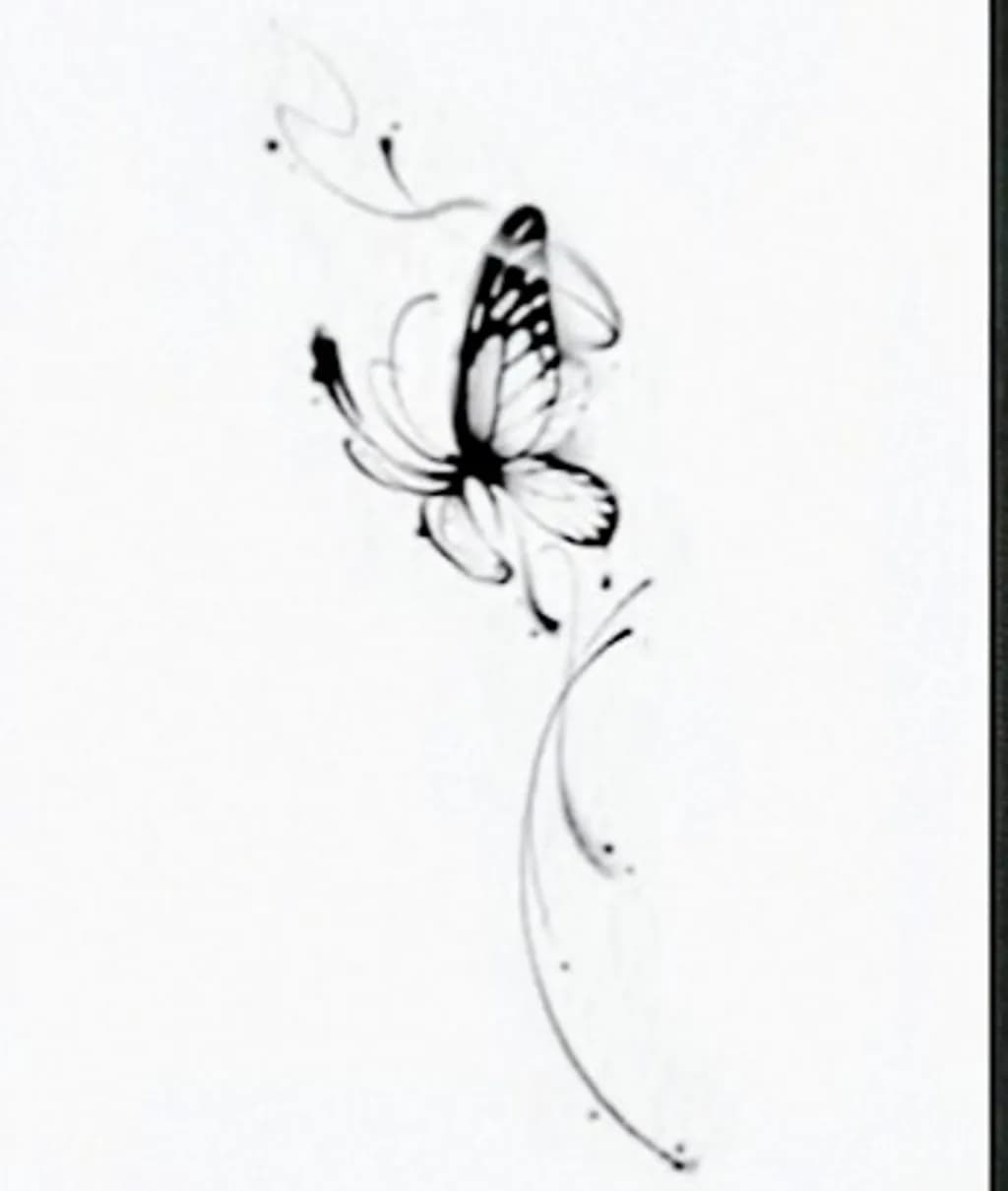 Butterfly in Ink