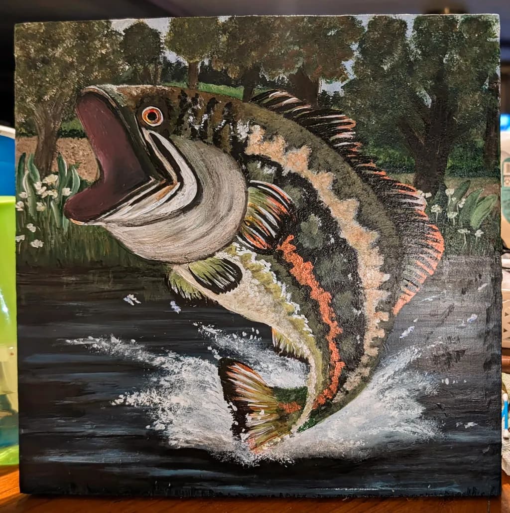 Leaping Trout