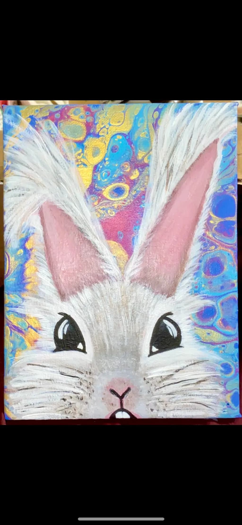 Colorful Abstract Rabbit