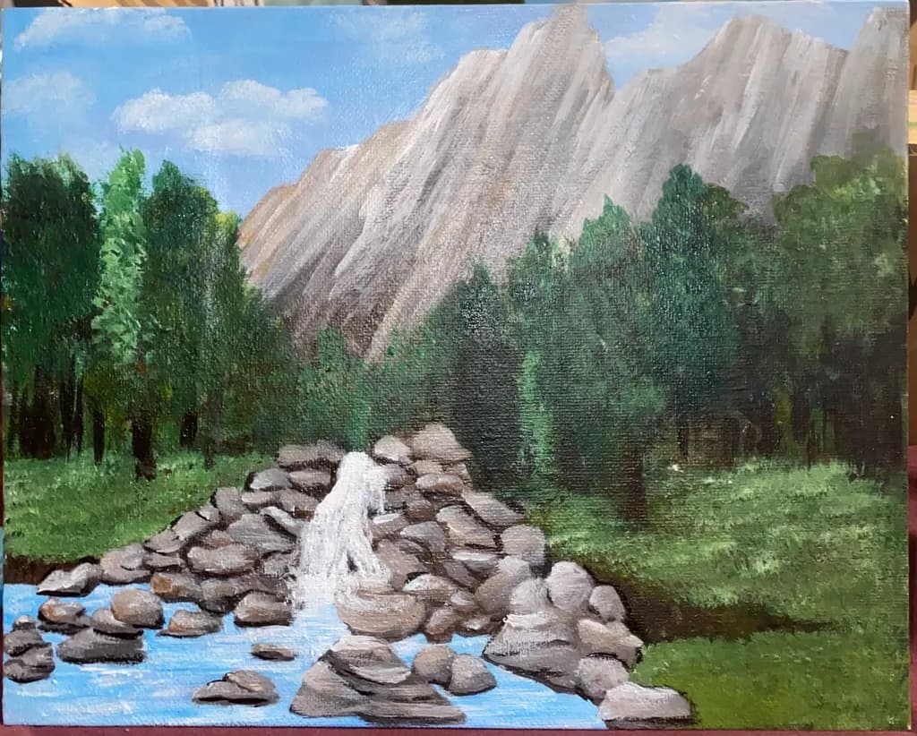 Mountain Stream Forest