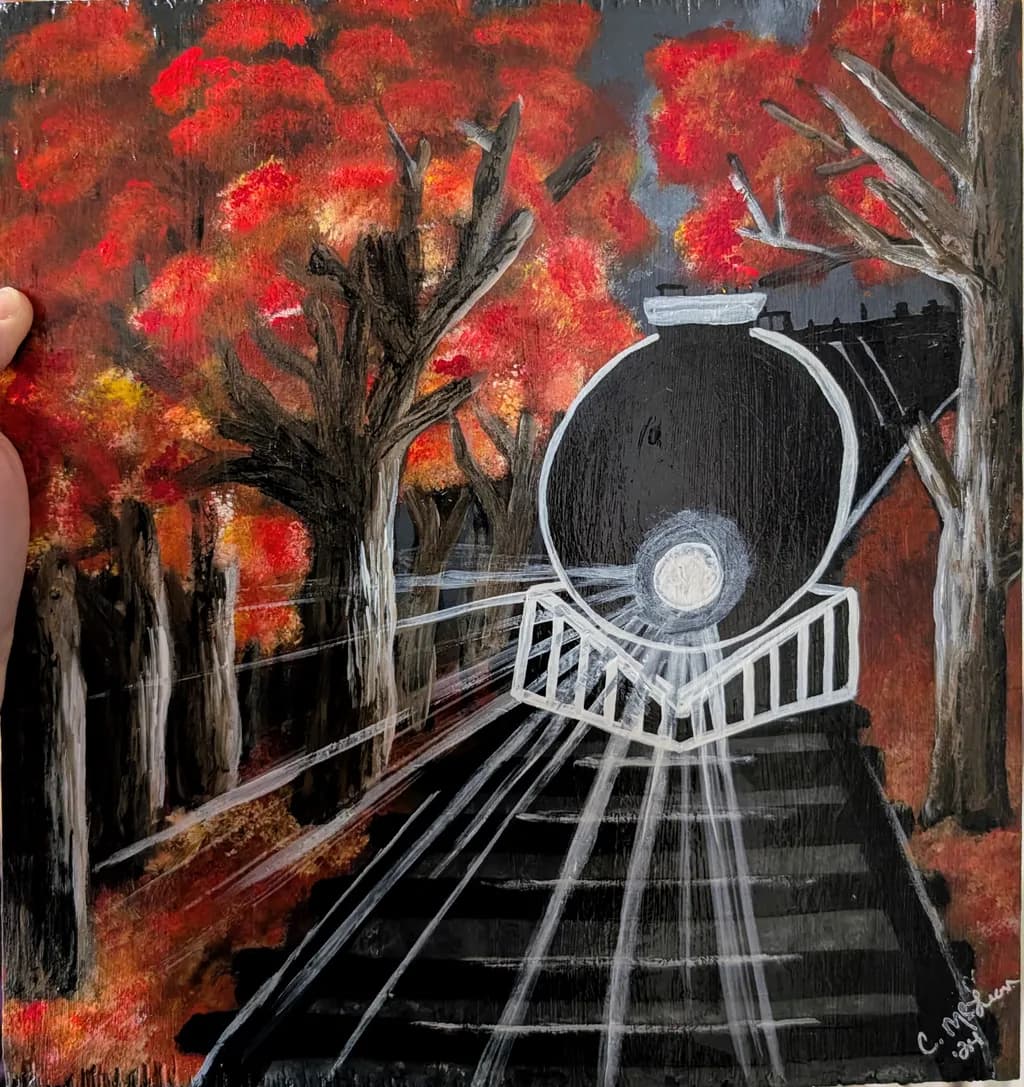 Autumn Forest Locomotive