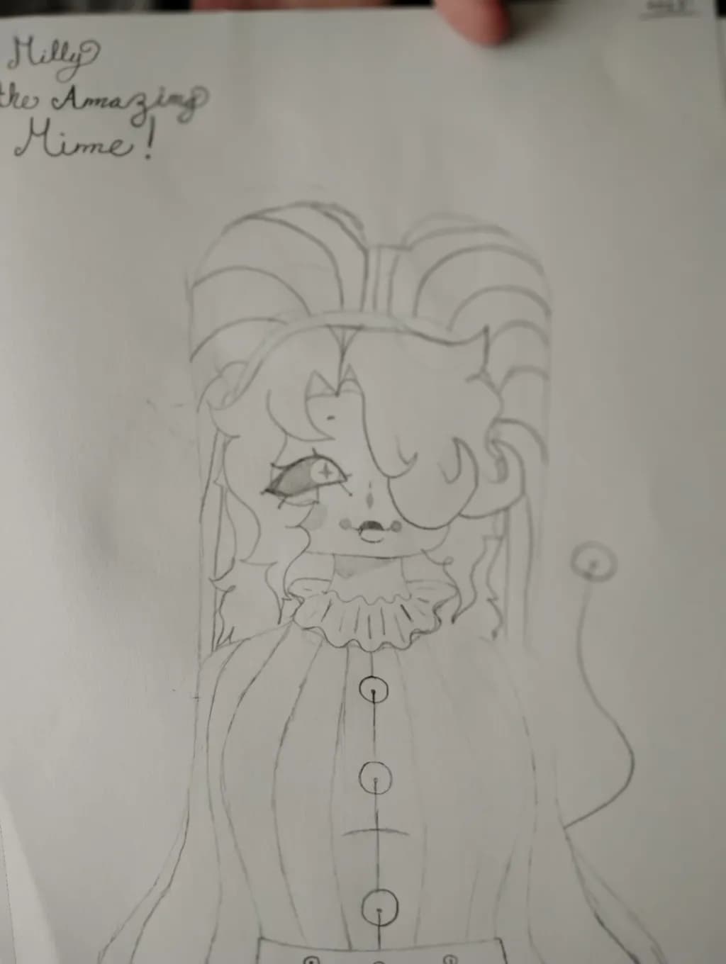 Hand-Drawn Doll Portrait