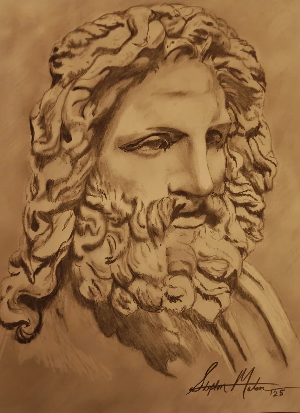 Bearded Classical Portrait