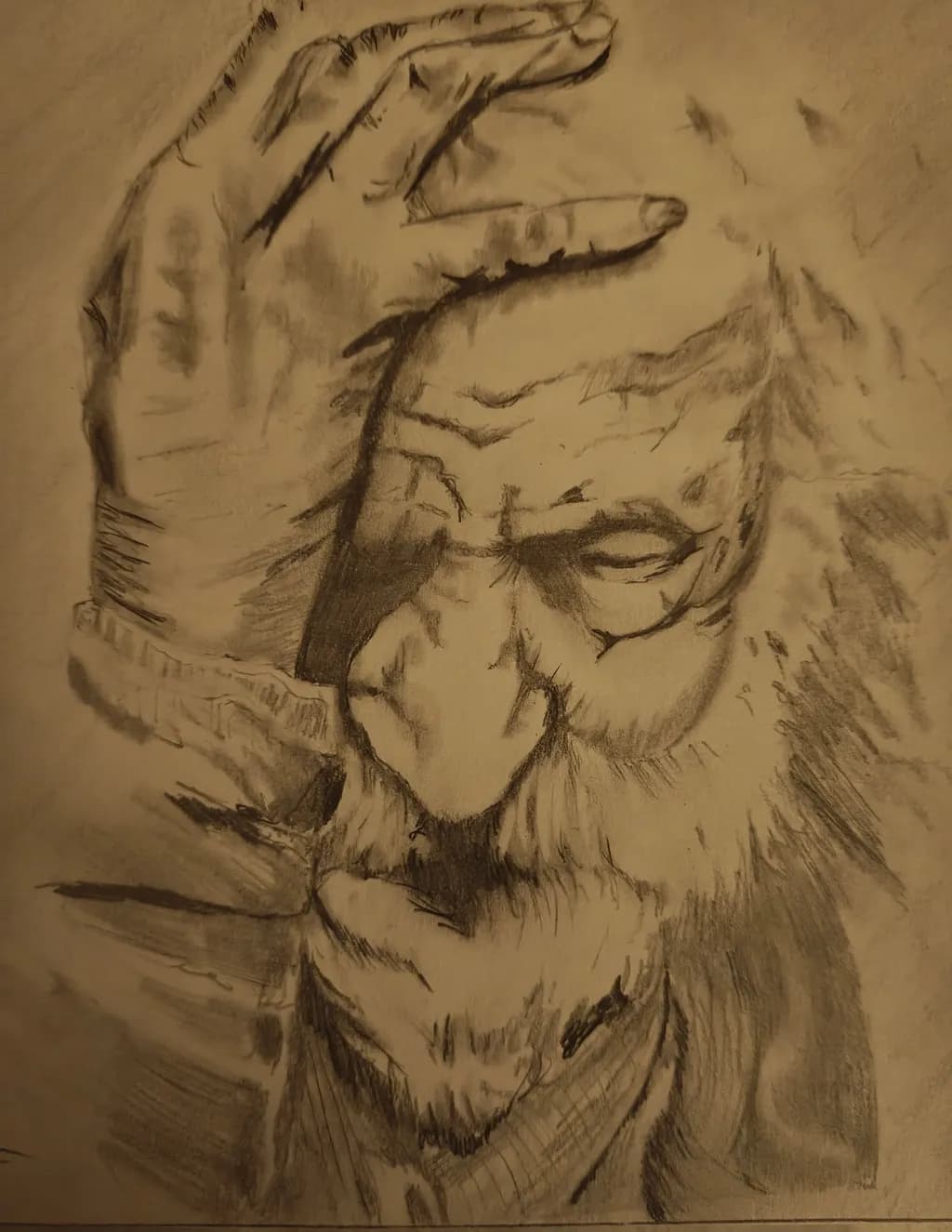 Contemplative Portrait