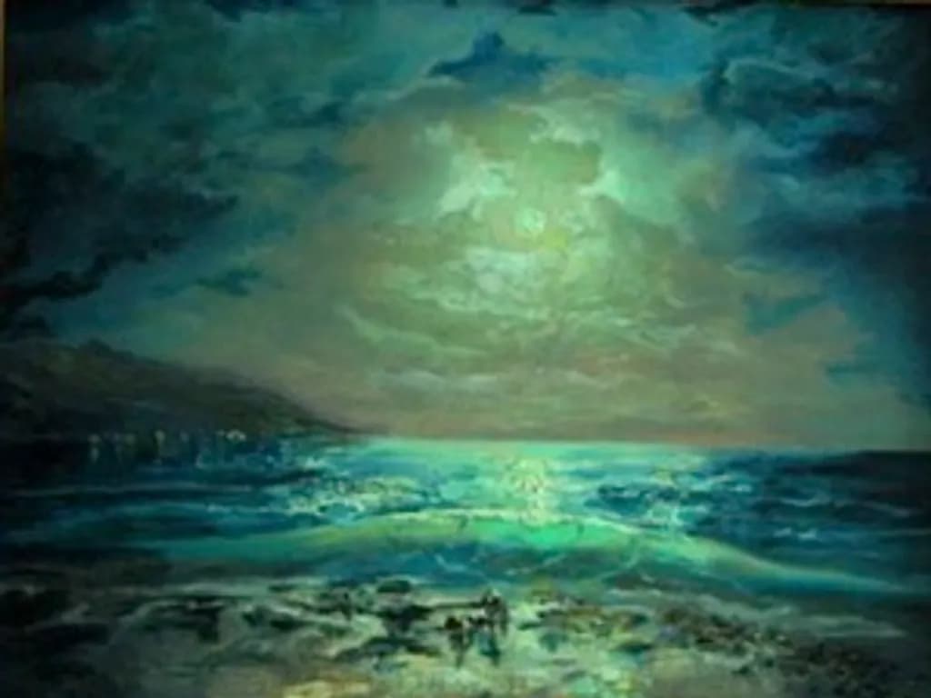 Moonlit Sea