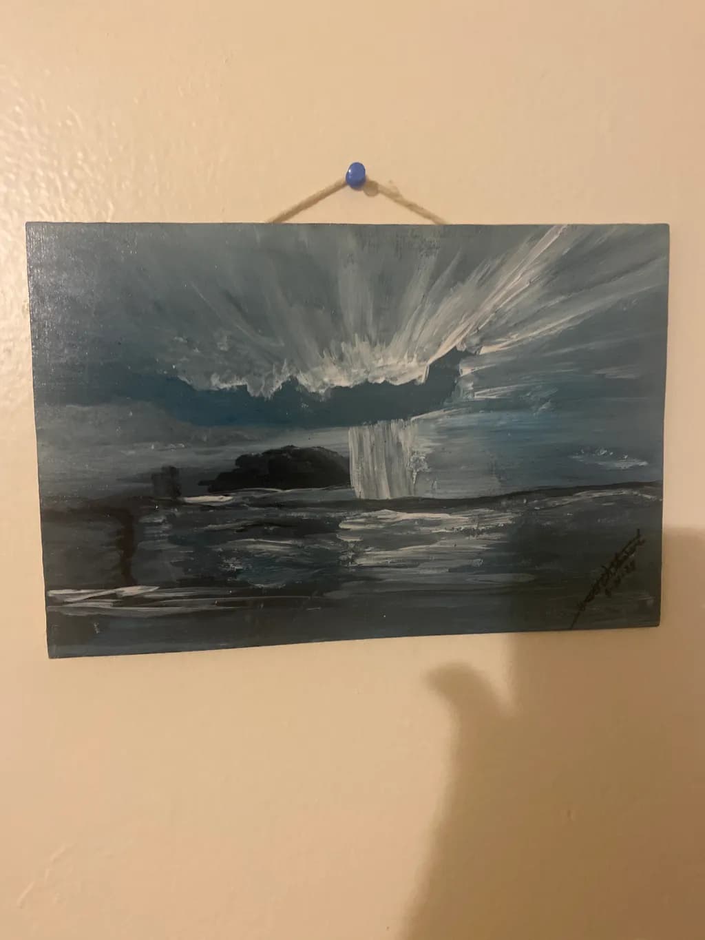 Storm Over the Sea