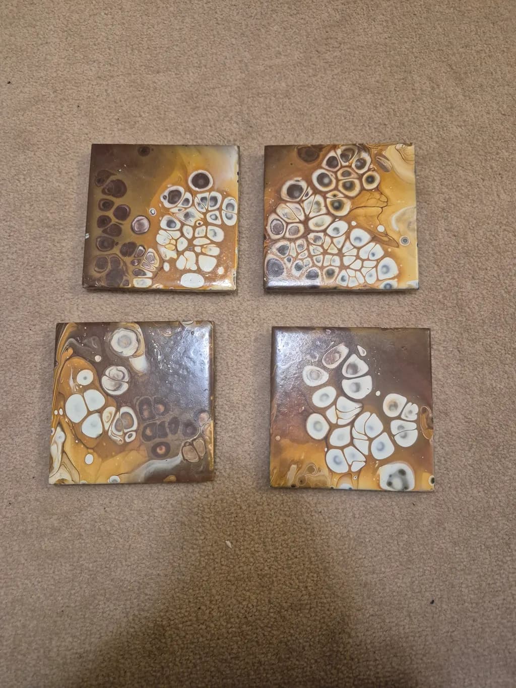 Marbled Tile Quartet