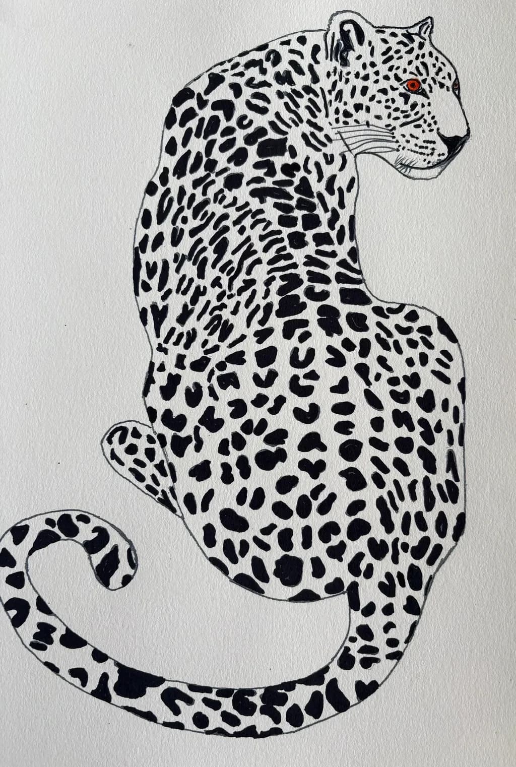 Spotted Leopard Portrait