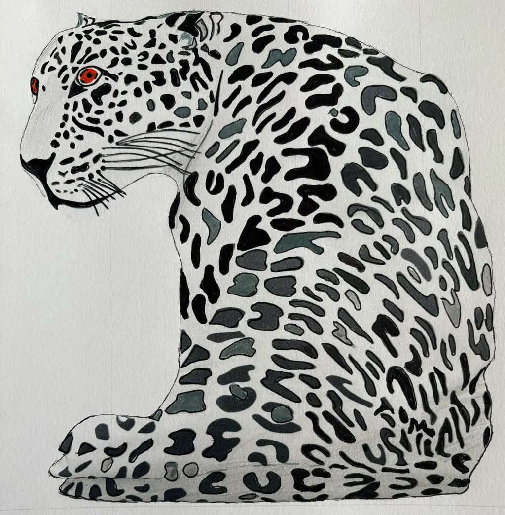 Spotted Leopard Portrait