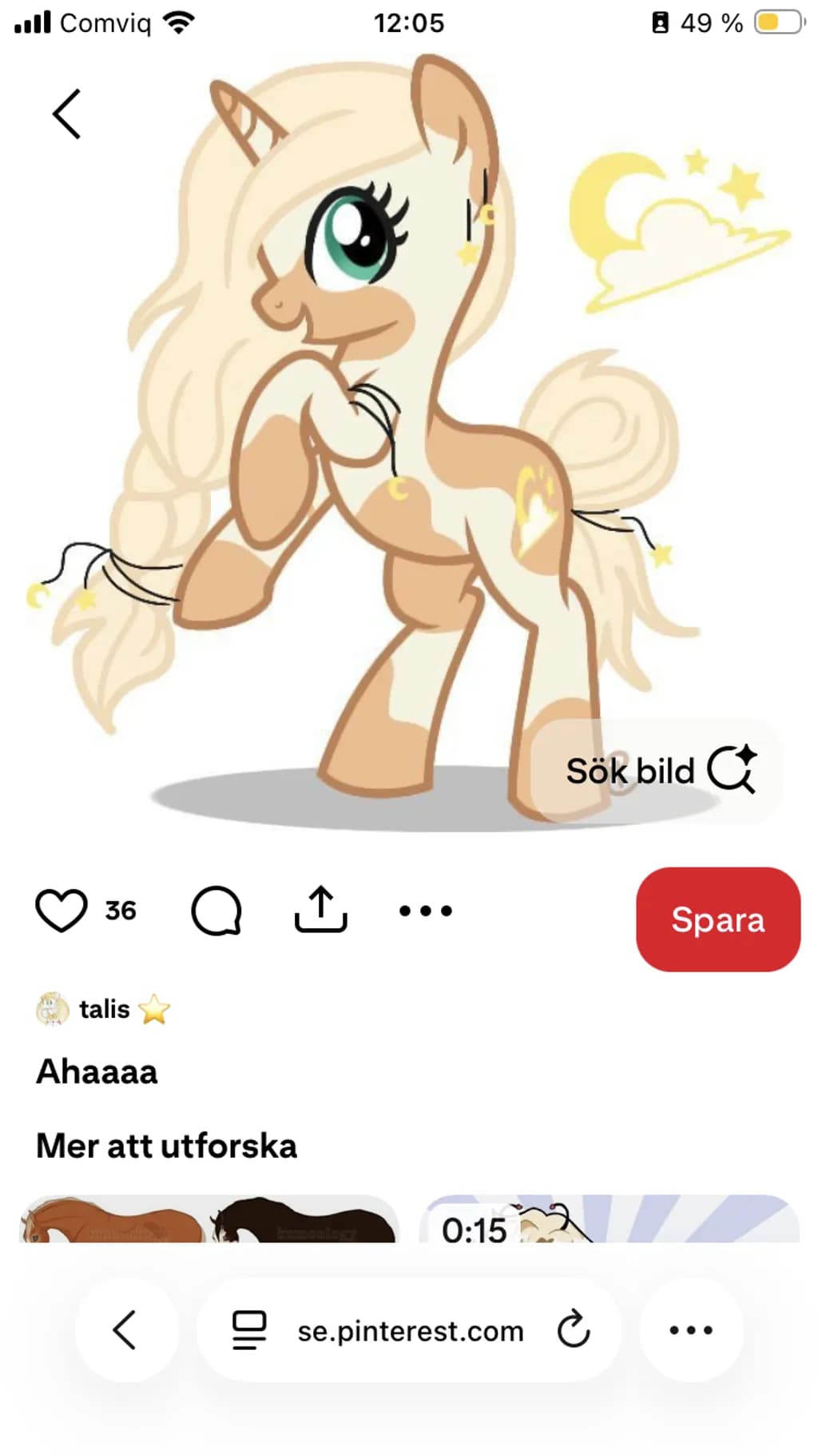 Golden Star Pony