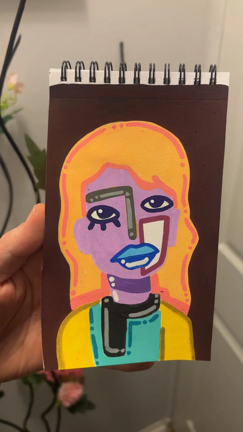 Neon Portrait Study