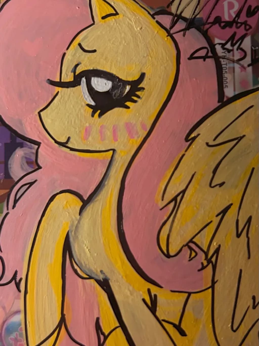 Golden Pony Portrait