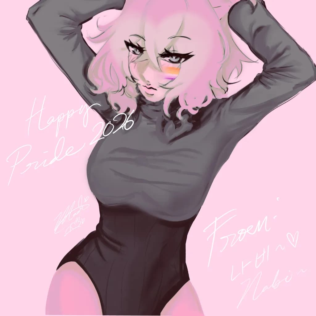 Pink Pride Portrait