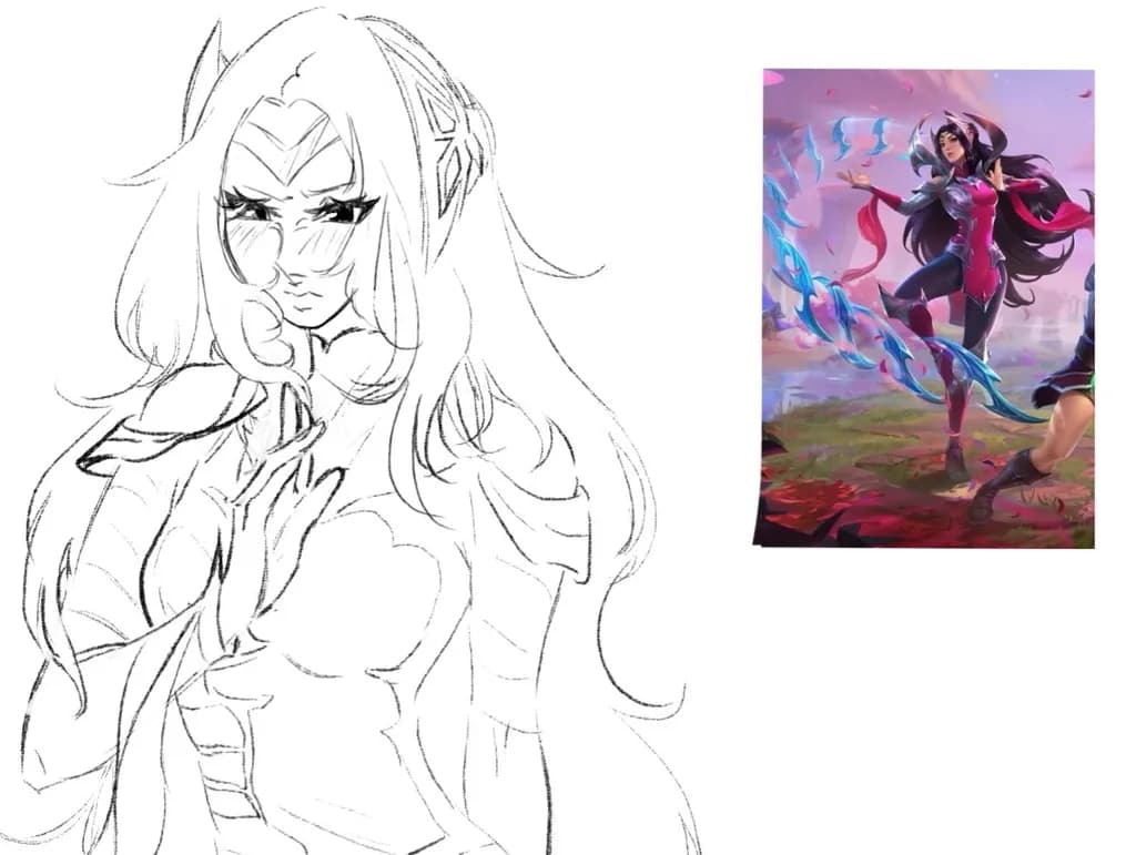 Fantasy Character Sketch