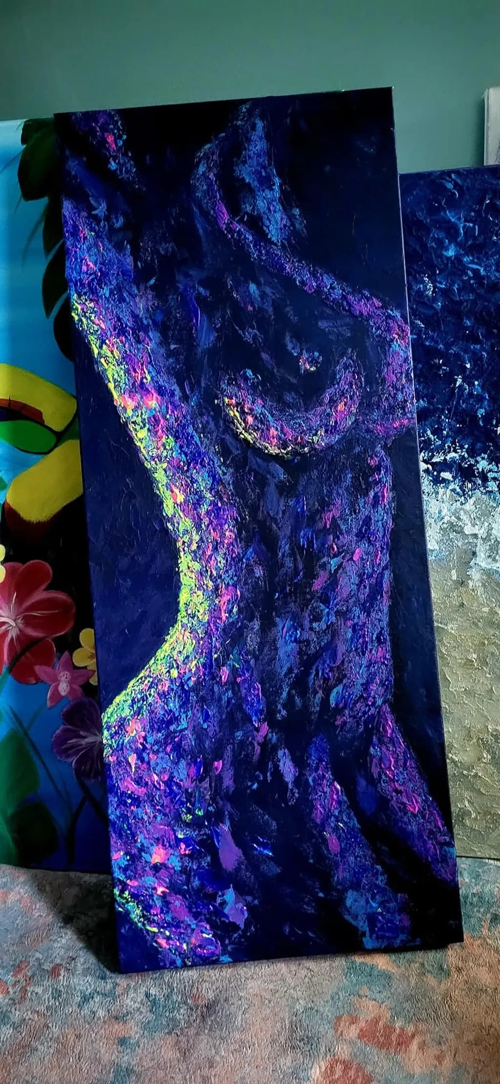 Neon Blue Currents