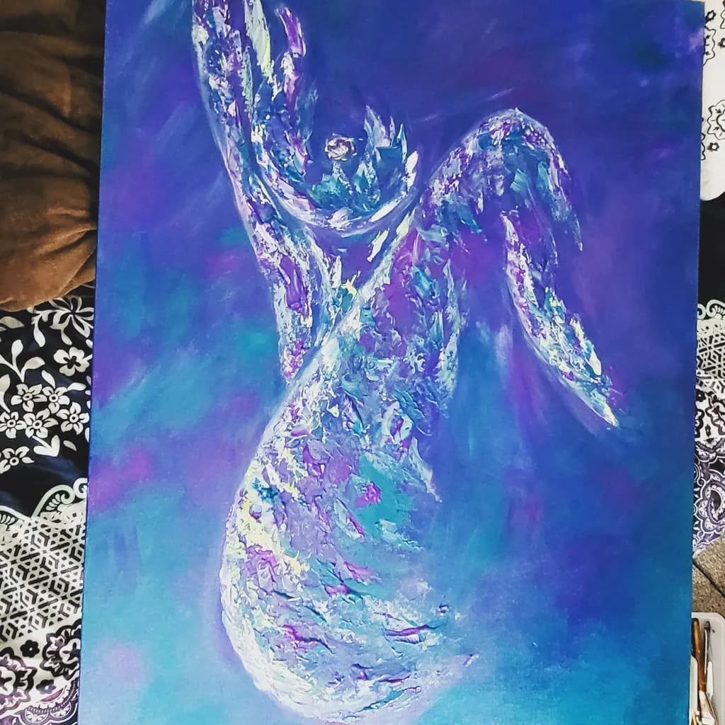Blue Angel in Motion