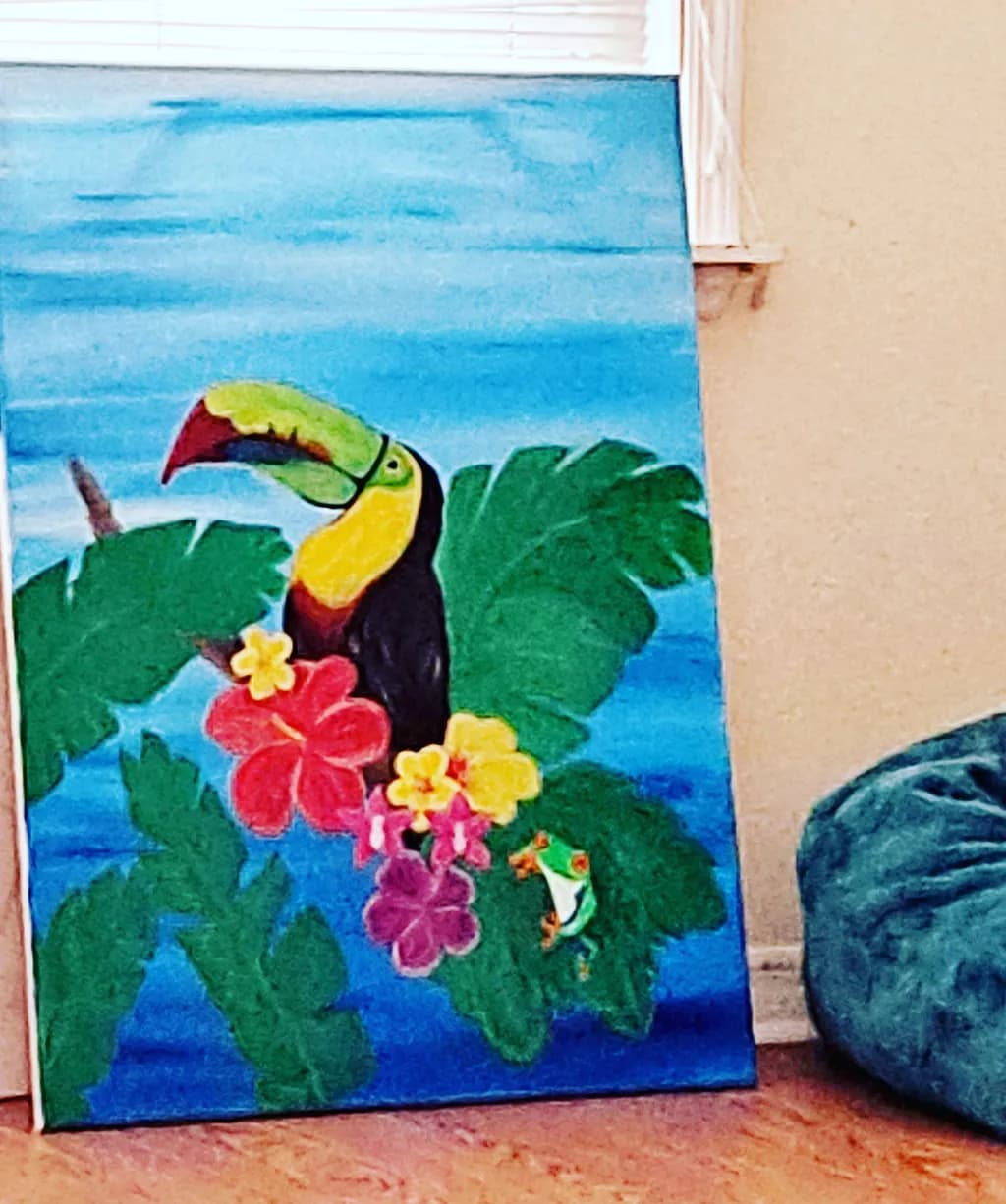 Tropical Toucan Flowers