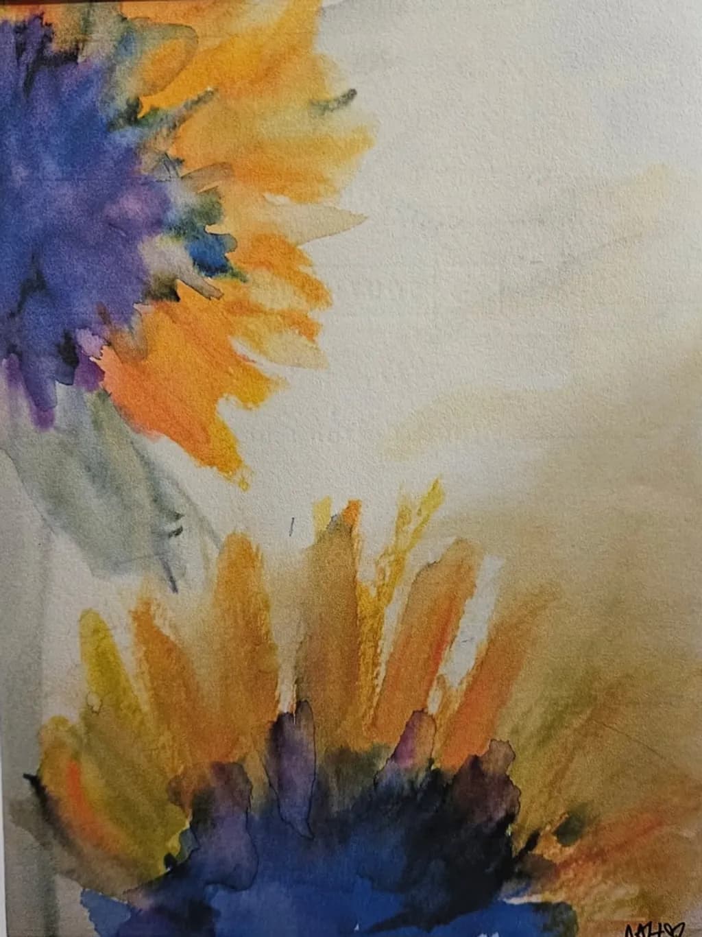 Autumn Floral Abstraction