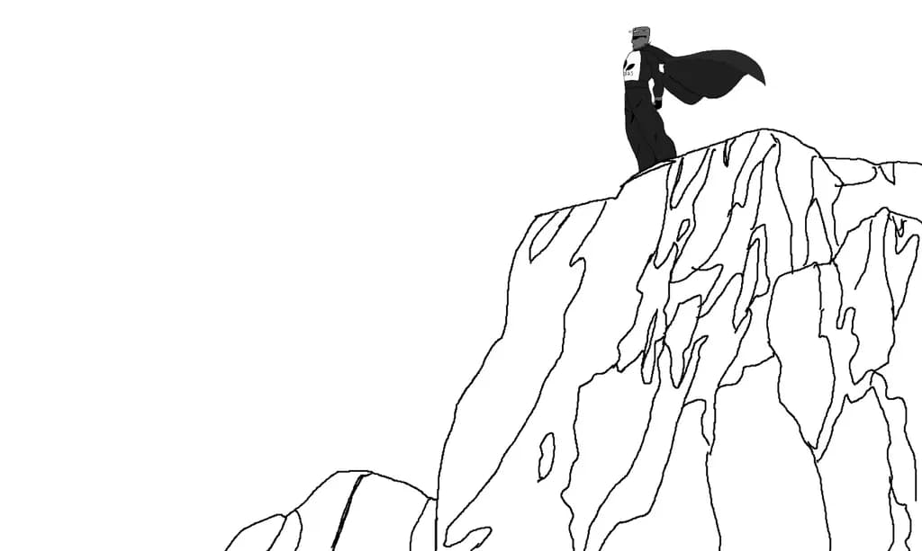 Caped Mountain Sentinel