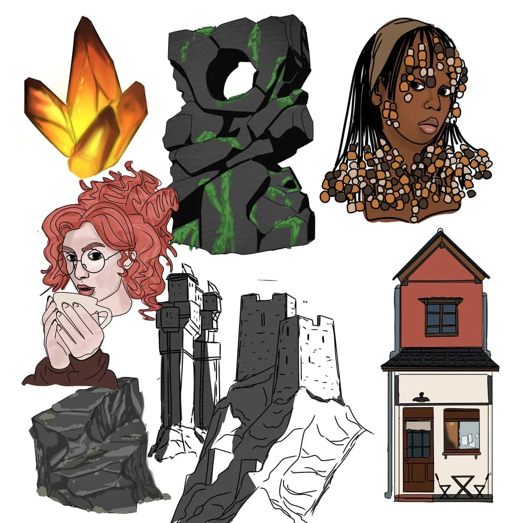 Crystals, Characters, and Architecture